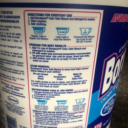 Laundry detergent color Safe bleach 