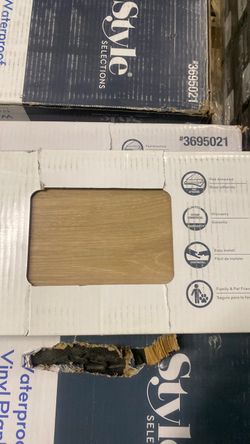 Style selection waterproof vinyl plank .