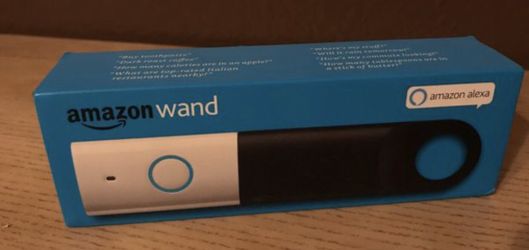 New Amazon Dash Wand with Alexa