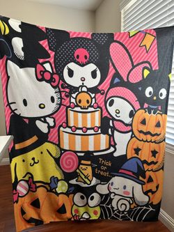 HK Halloween Blanket 