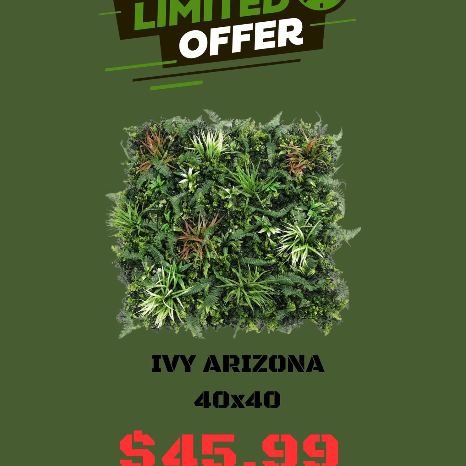 Ivy Artificial Grass Arizona 