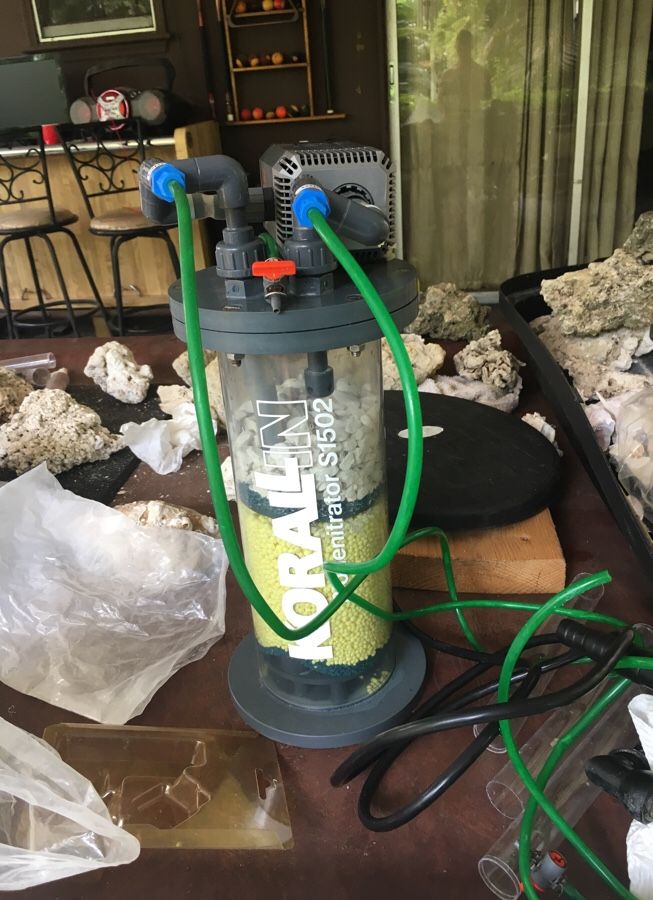 Korallin BioDenitrator Nitrate Filter S-1502 w/ Eheim 1048 Pump