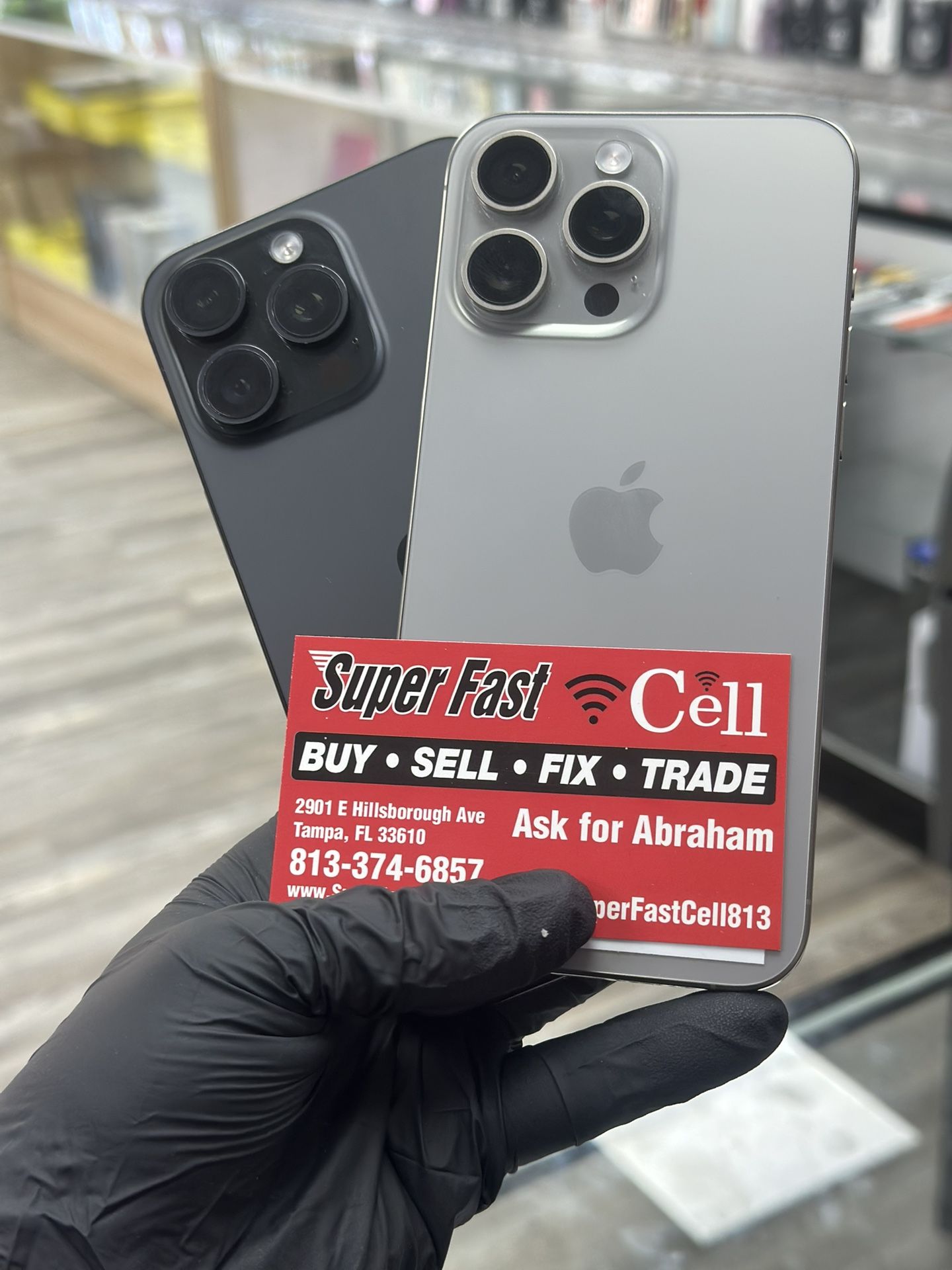-Apple-iPhone-15-pro-256-GB-Unlocked✔️✔️