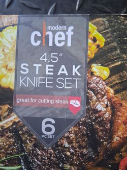New MODERN CHEF KNIEF SET 4.5