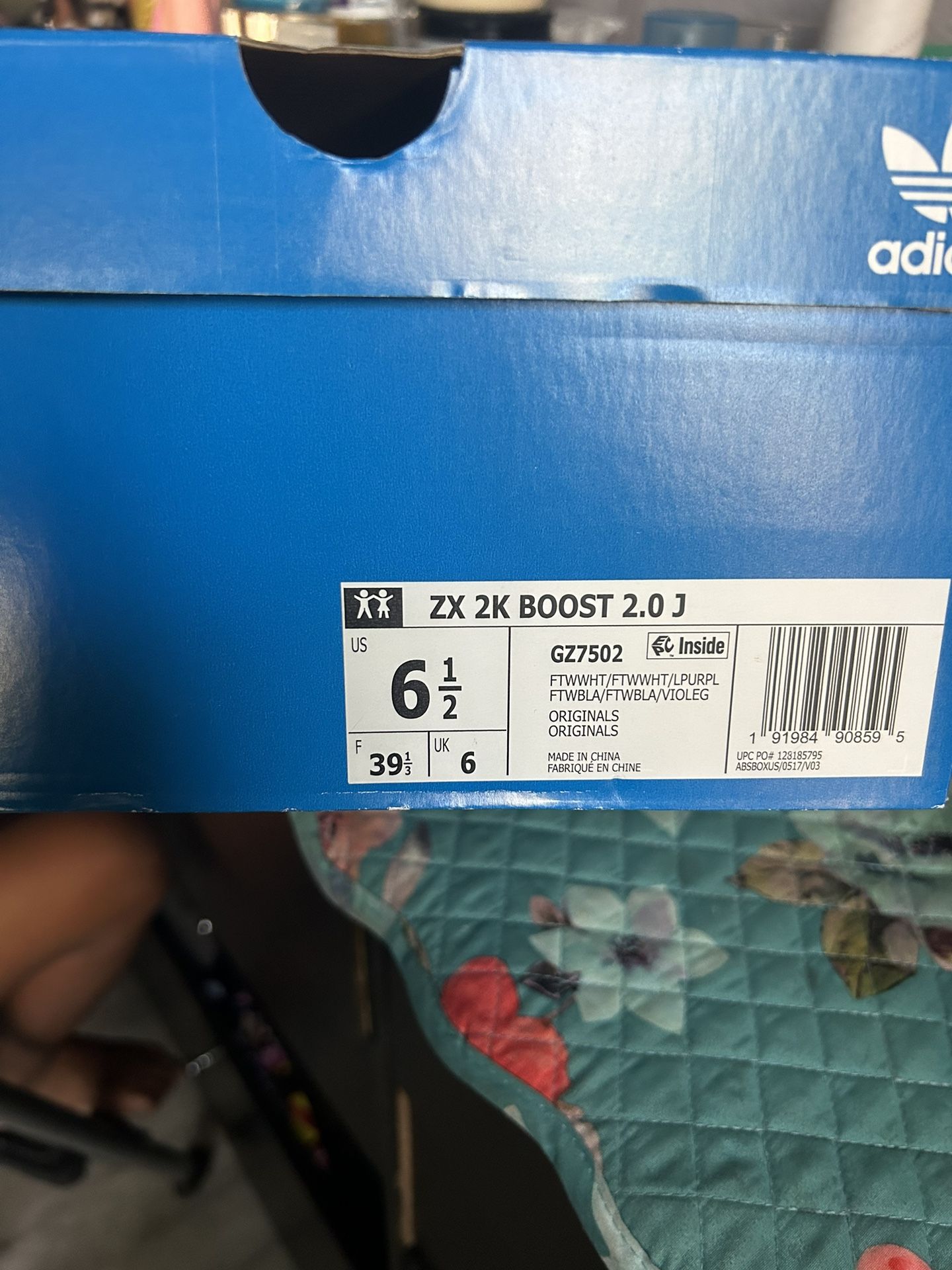 Adidas ZX 2K Boost 2.0 Size 6.5 Youth