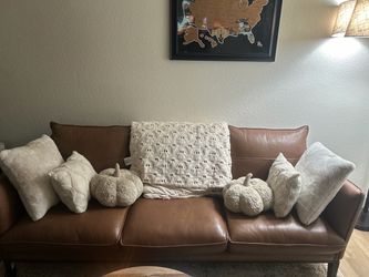 Leather couch
