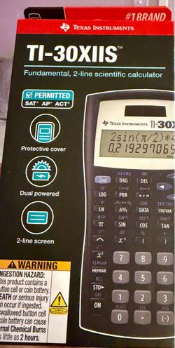 Texas Instruments TI-30XIIS Scientific Calculator