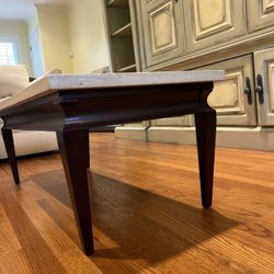 French French Art Deco , Marble Coffee Table 