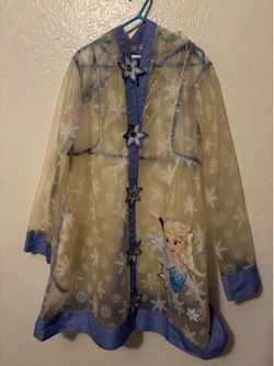 Disney frozen rain coat