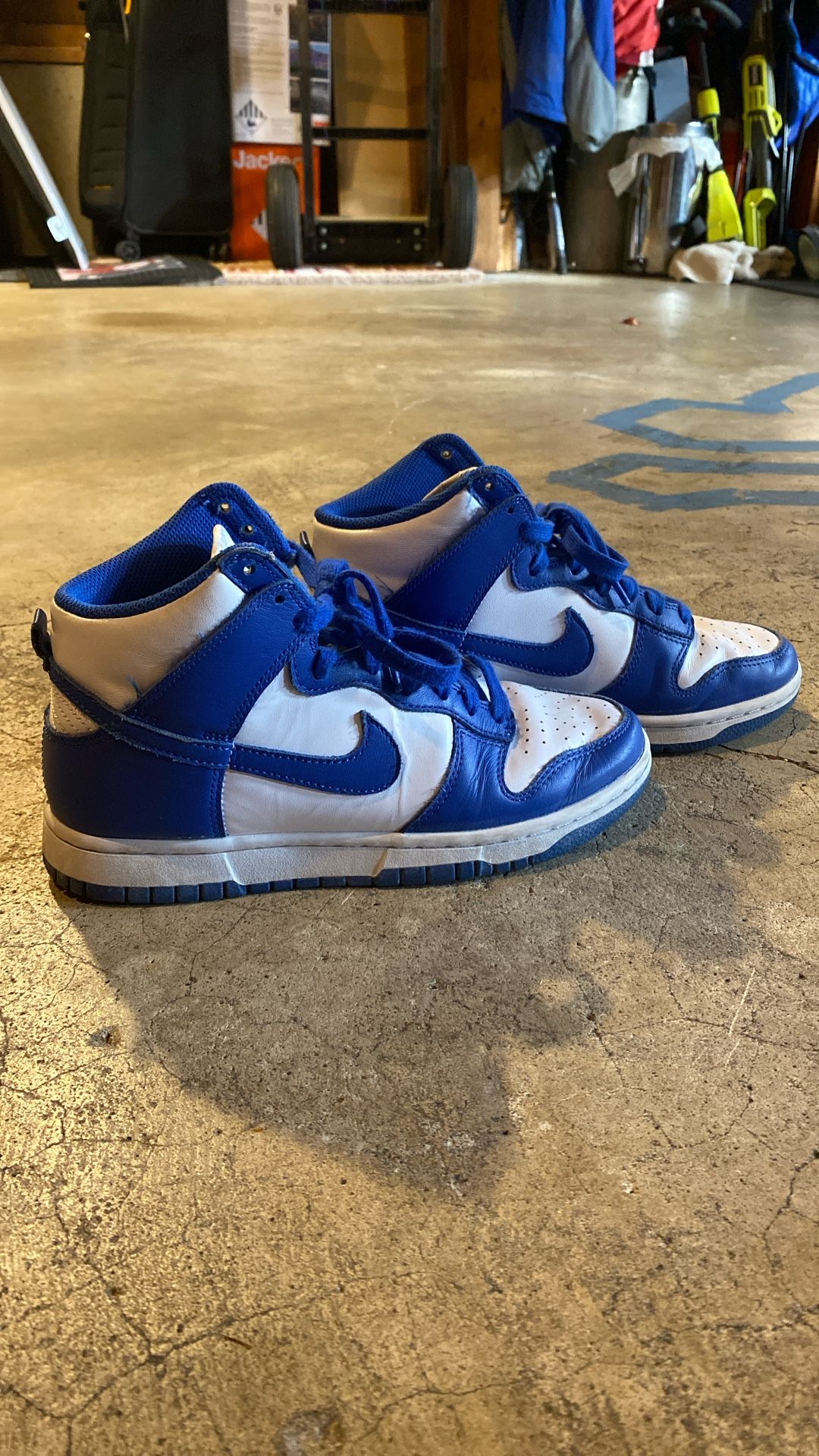 Blue Nike Dunks
