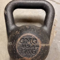 26Lb/12Kg The Grey Man Gear Kettlebell Made in 🇺🇸