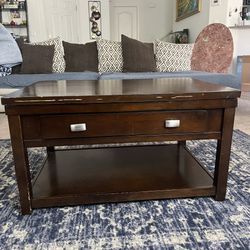 Lift Top Coffee Table With Wheels 