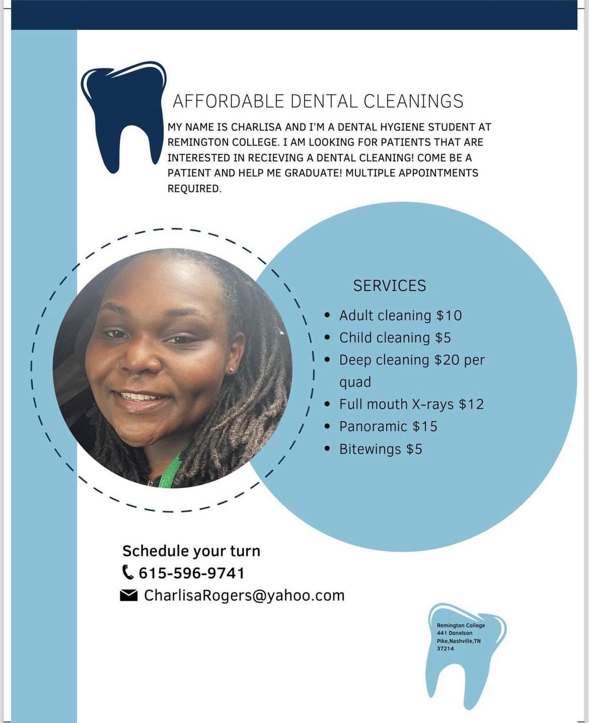 Free Dental Cleanings!!