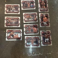 UFC Prizm Panini Cards Holo