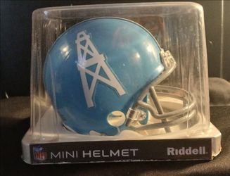 HOUSTON OILERS THROWBACK MINI HELMET