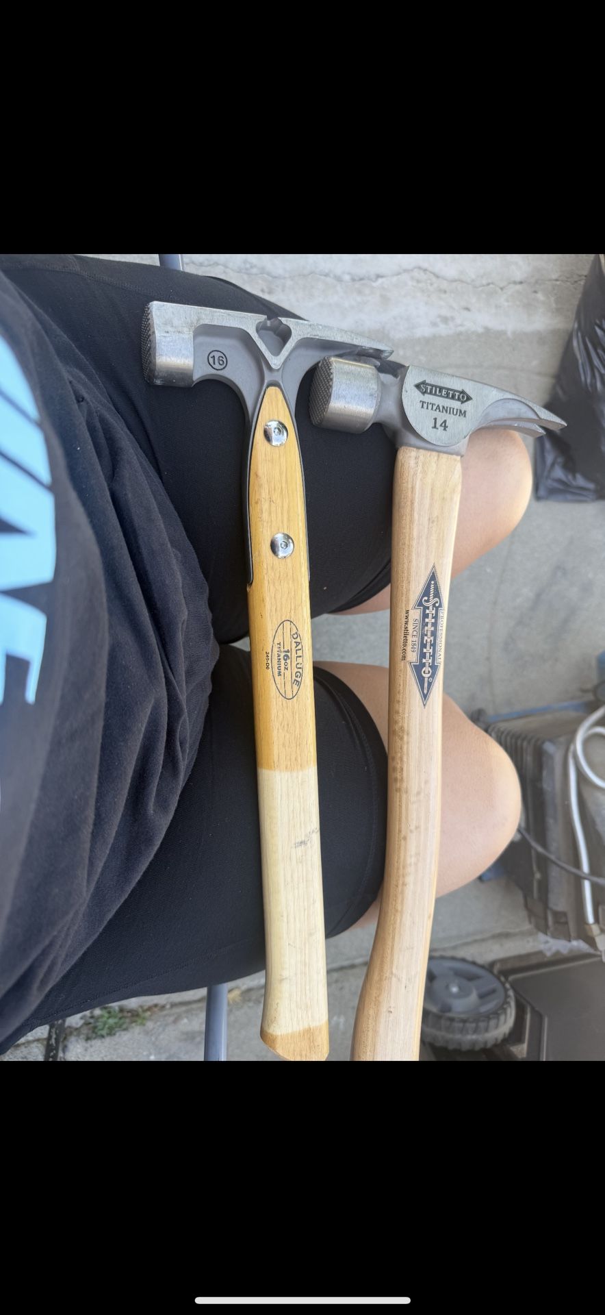 Titanium hammers