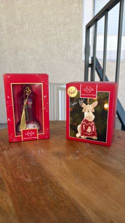 MOVING SALE - Lenox Christmas ornaments