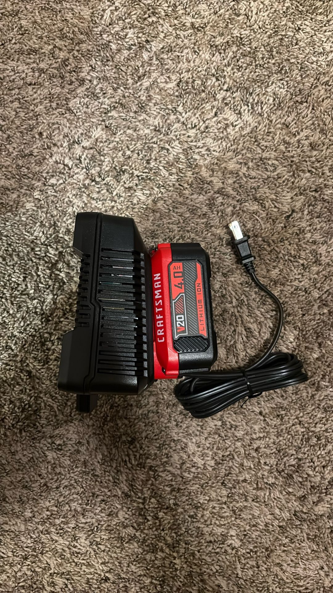 Craftsman V20 4 AH Battery+charger