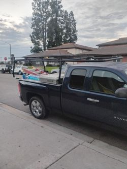 Heavy duty truck rack for 8ft bed
