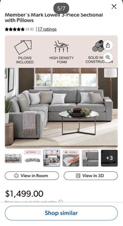 New sectional sofa
