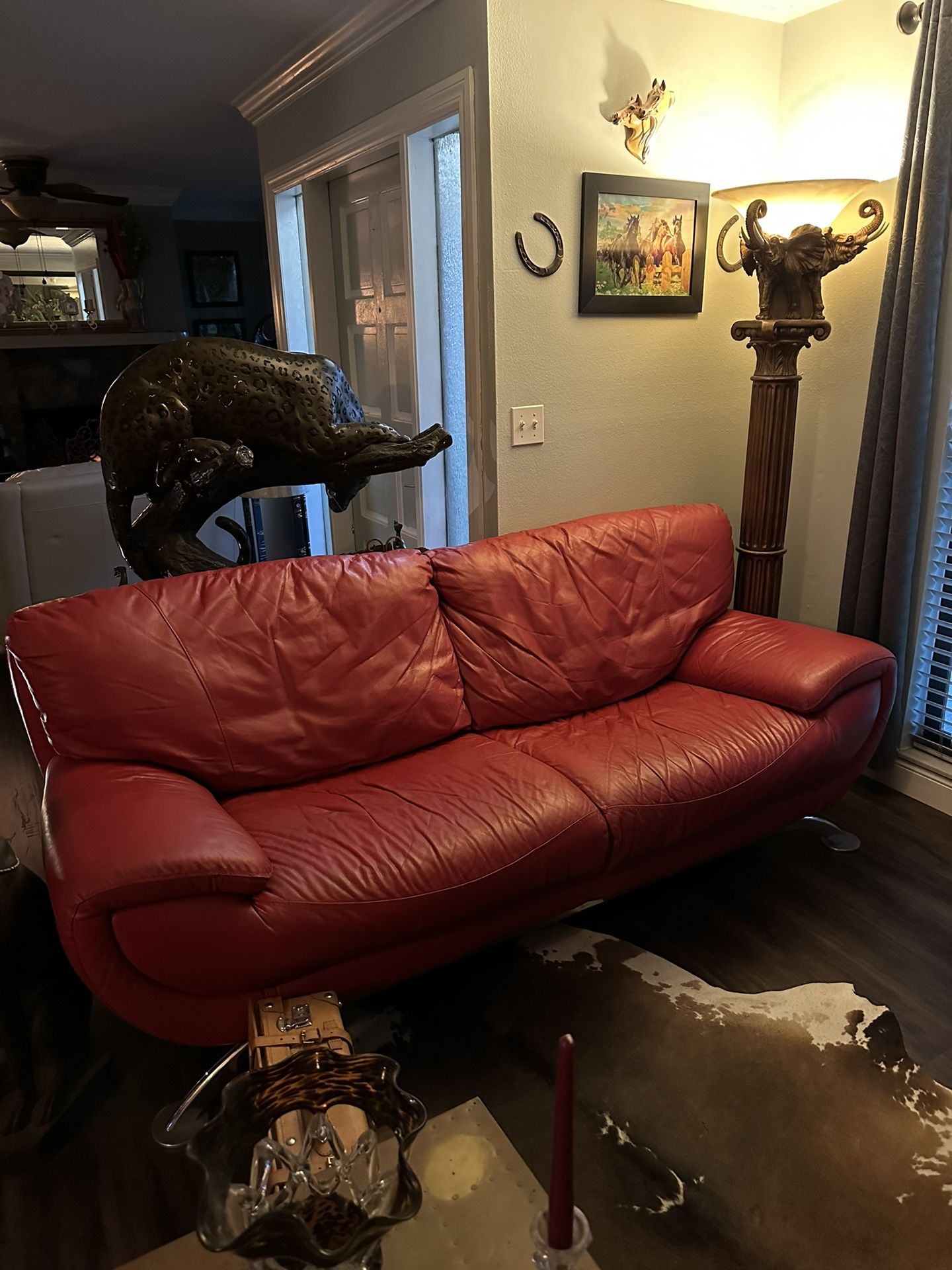 Red Sofa