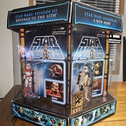 STAR WARS Vintage Collection CARBONITE CHAMBER figure Set RARE Jar Jar HASBRO Limited Edition SDCC EXCLUSIVE