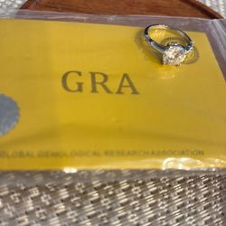 Moissanite Diamond Ring