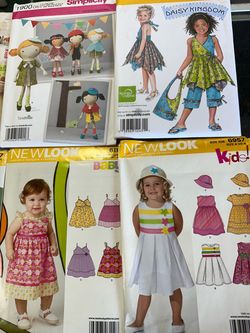 Lot of 10 Simplicity & New Look Easy Disigns