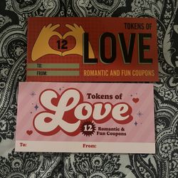 Couples Love Coupon Books