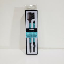 Urban Studio Aqua Glam Eyebrow Brush Duo by Cala: Perfectly Defined Brows
