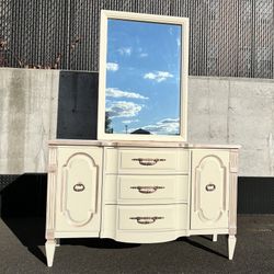 Hardwood Dresser Vanity 