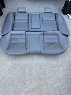 Tsx rear seats