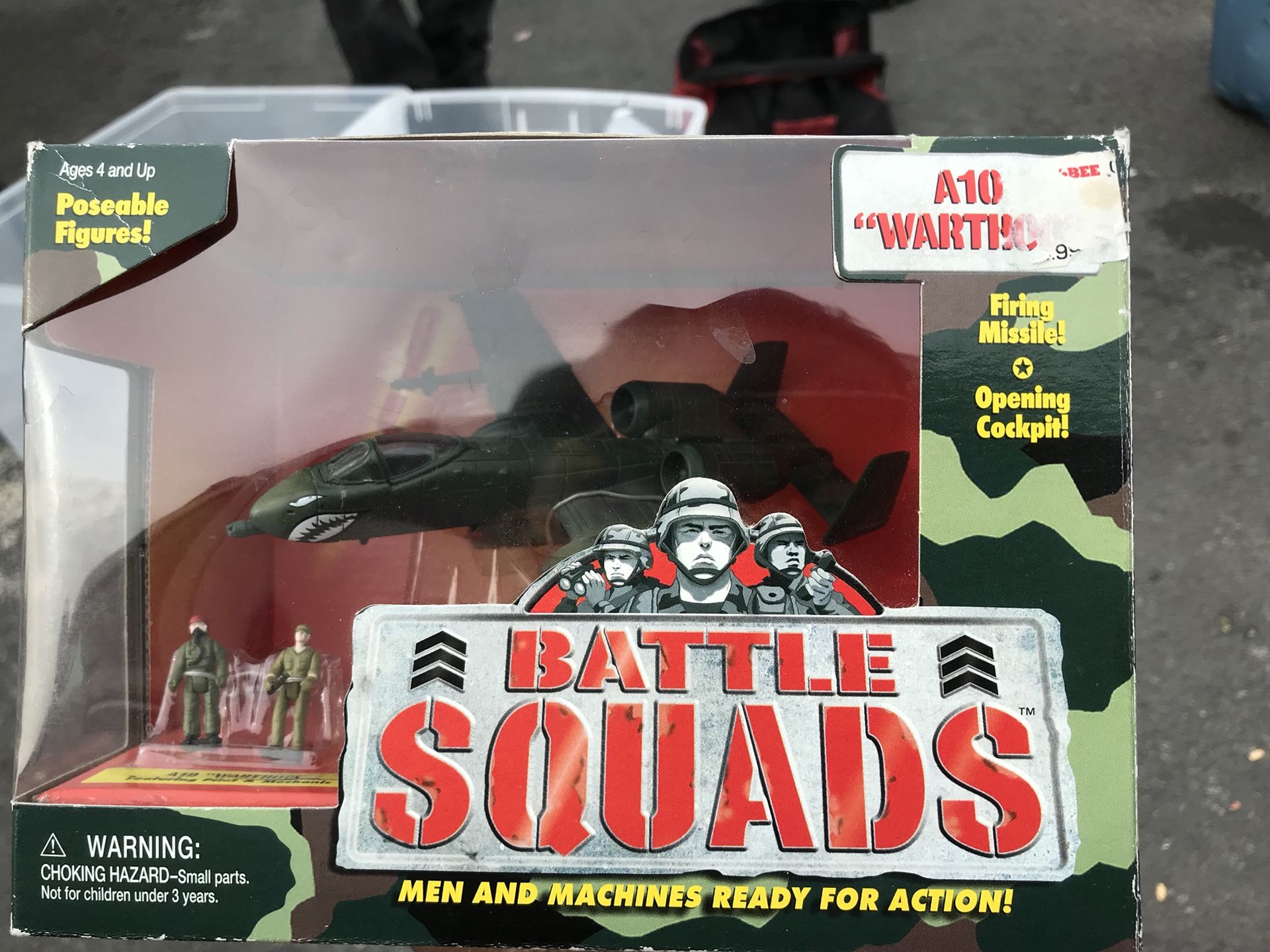 Galoob battle squads A-10 warthog