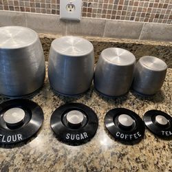 Vintage Kromex Canister Set