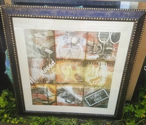 Admit One Framed Picture