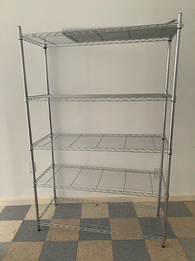 6 Stainless Steel, NSF COMPLIANT Shelving 4 Ft X 6 Ft 