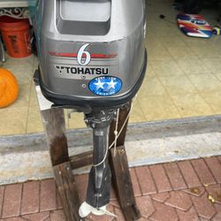 Tohatsu 6 Hp, Works Perfect. Start Every Time.
