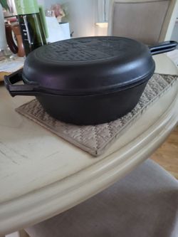 Lodge Wanderlust series combo cooker 3.2 qrt