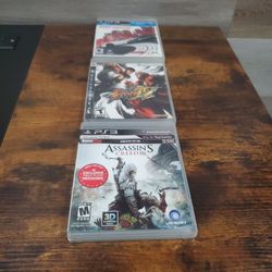 PS3 Games: Assassin's Creed 3, Street Fighter IV, And Need For Speed