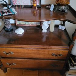 Antique Wooden Server