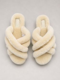 NEW UGG Fuzz Yeah Slides Size 8