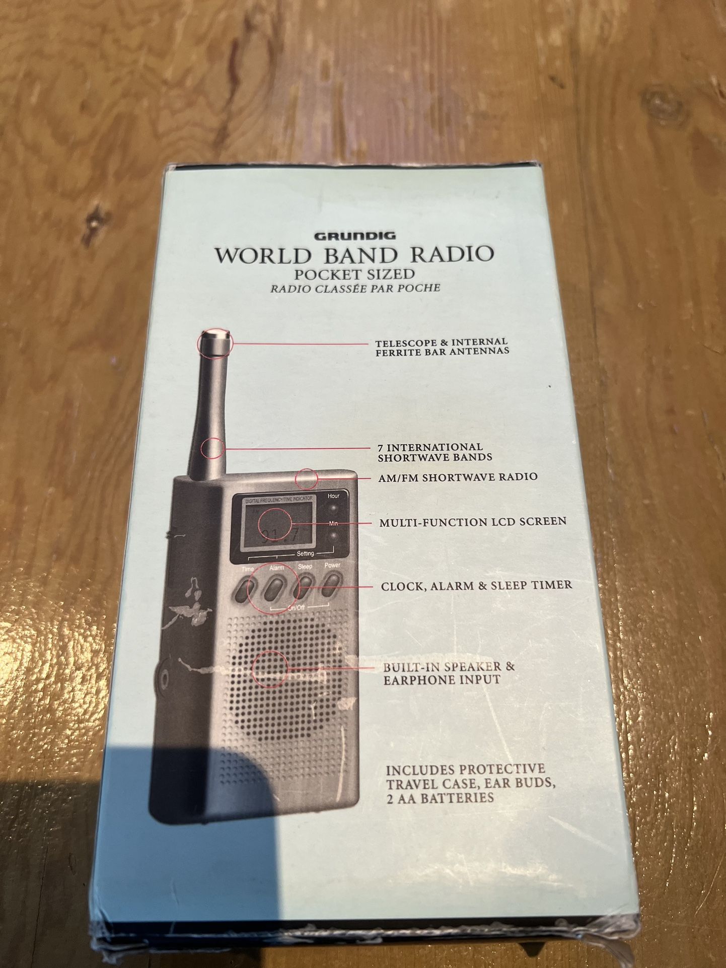 Grundig Mini 300PE World Band Radio - Brand New Never Used
