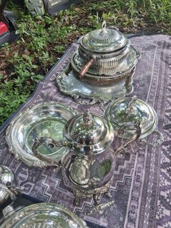 TEN NICE PIECES OF SILVERPLATE