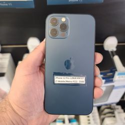 Apple iPhone 12 Pro 128GB in Pacific Blue (T-Mobile, Metro PCS, Simple Mobile, Sprint)