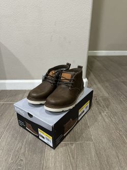 <NIB> NEW! Buffalo Men's Metcalf Brown Chukka Flexible Boots ( Size8)