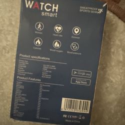 SMART WATCH heart Rate Step blood pressure Sedentary reminder