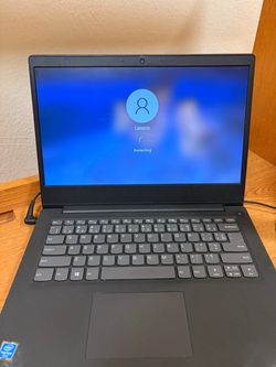 Lenovo Laptop Black+ Charger – Working, Read Description
