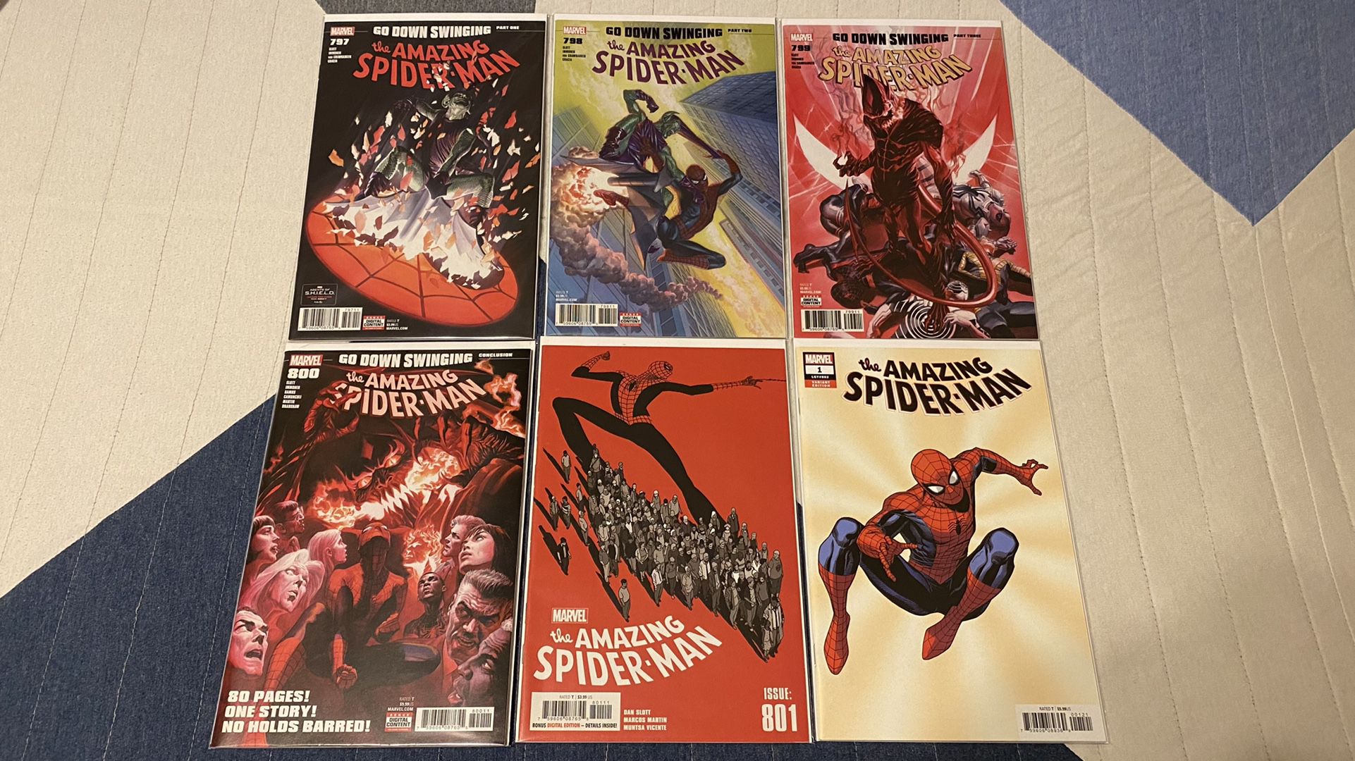 Amazing Spider-Man #797-801 Plus #1 (2018)