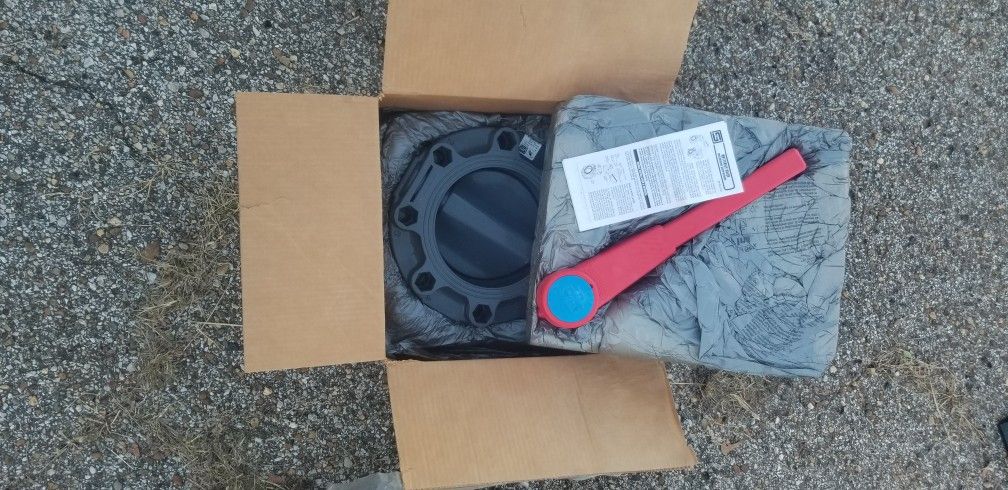 New 4", 6", 8", Butterfly Valves W/levers And Gear Operated