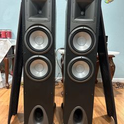 Klipsch Synergy F-3 Floorstanding Speaker, Dual 8” Woofer. 